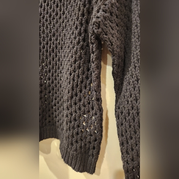 HOOKED UP MACY'S Open Knit Sweater - Picture 2 of 4